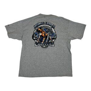 Vintage Orange County Choppers T-Shirt Size 2XL Y2K Boxer Biker